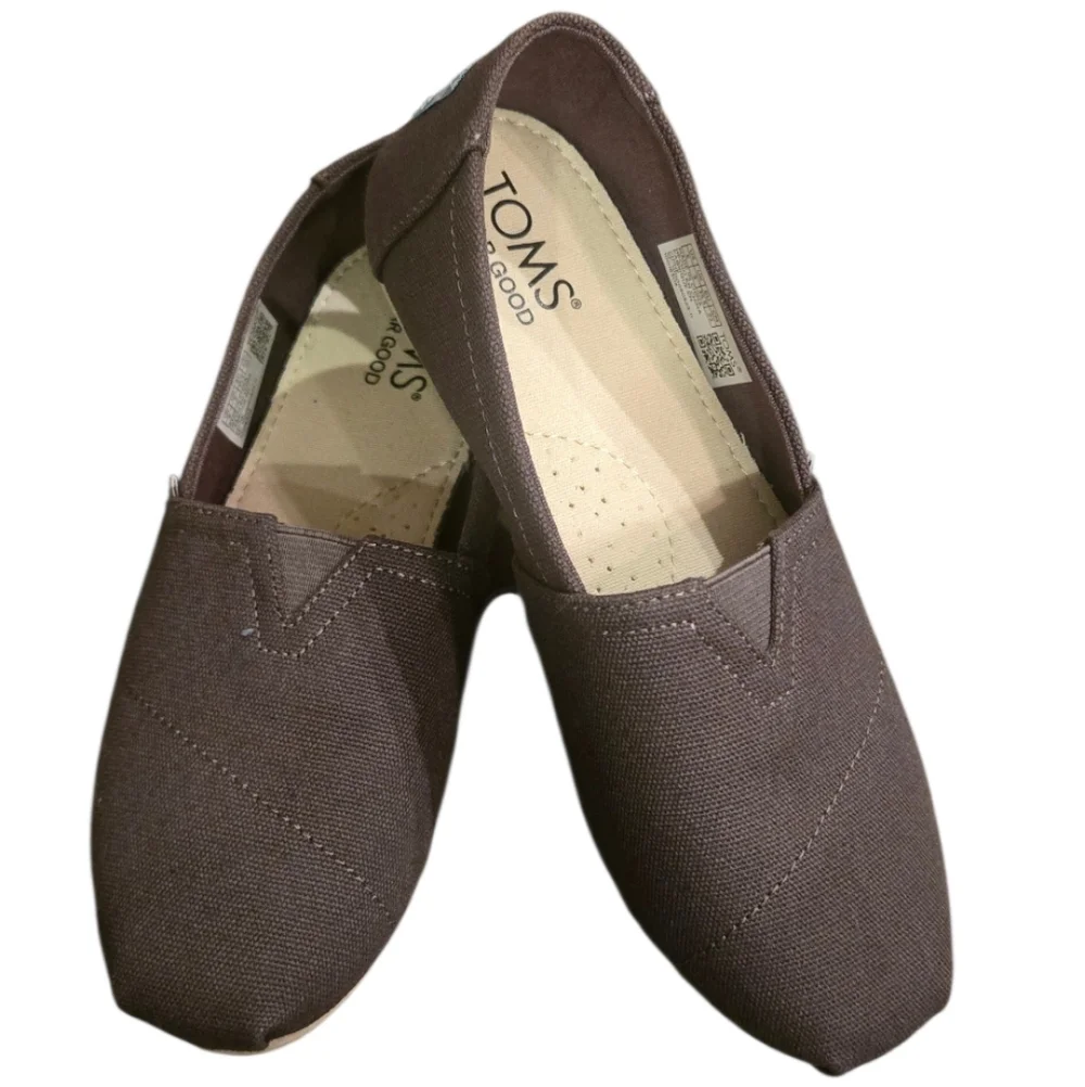 NWOT TOMS Brown Shoes Womens Sz 5